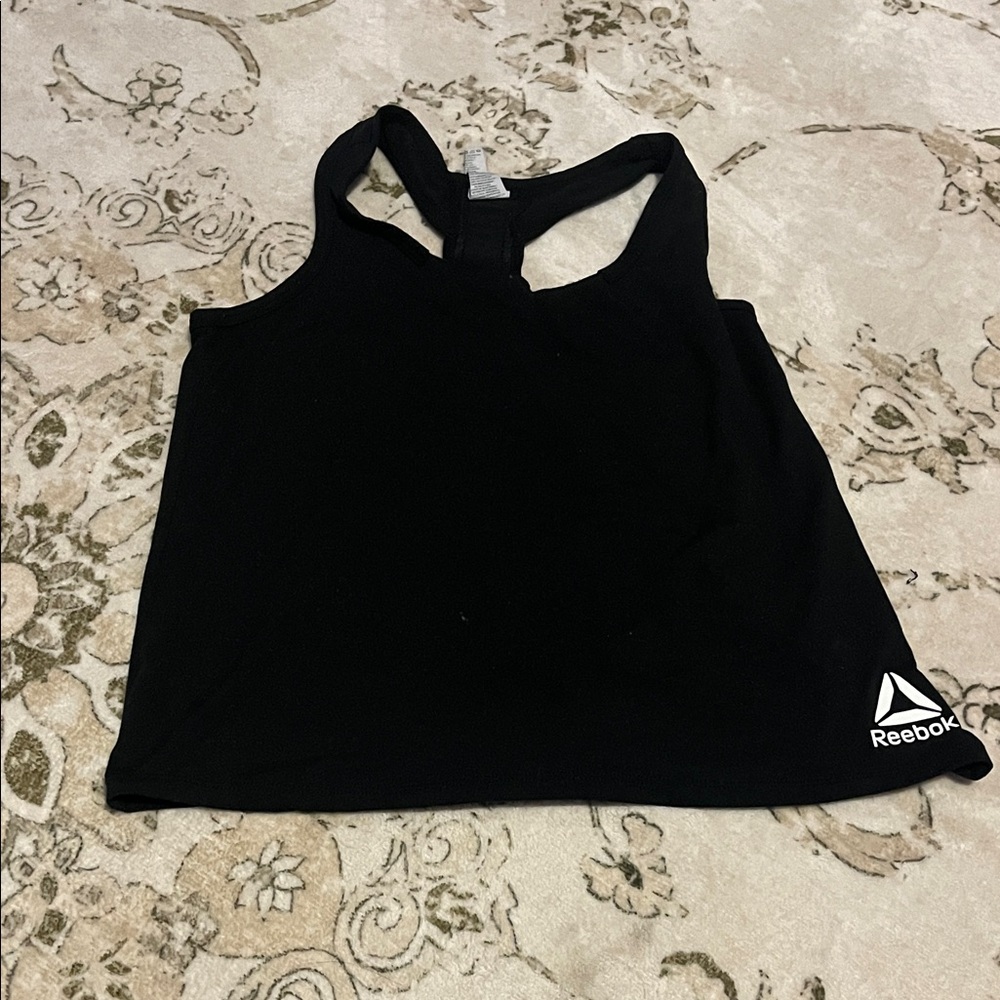 Reebok Women's Black Racerback Tank Top
